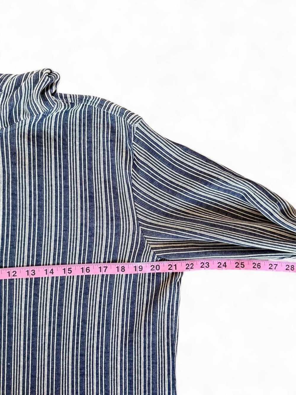 Armani Exchange Womens Vertical Striped Baja Beach Hoodie Pullover Top Size M - Picture 4 of 7